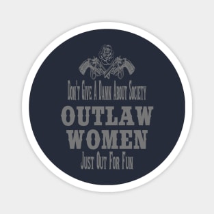 Outlaw Woman Magnet